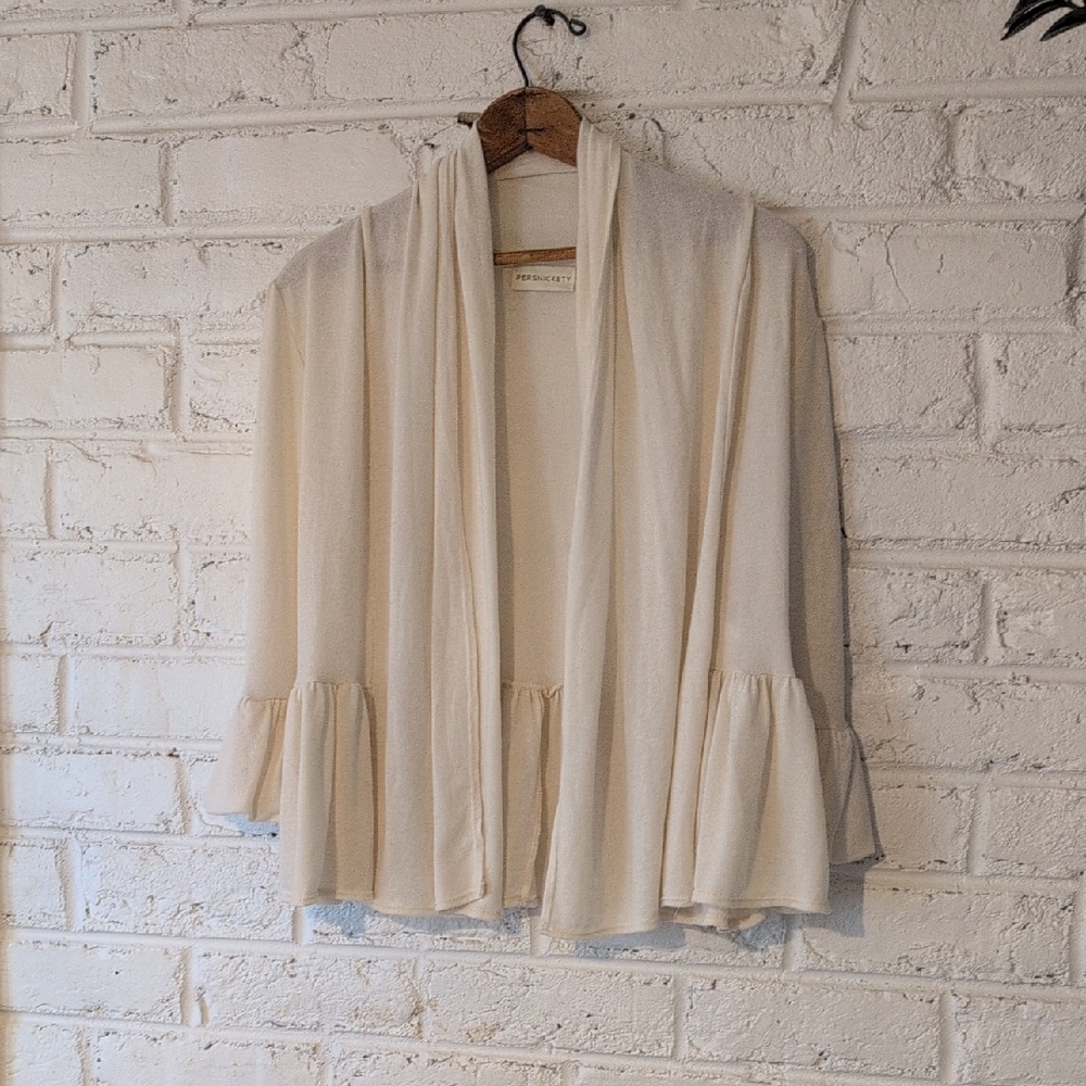 Persnickety Cream Cardigan